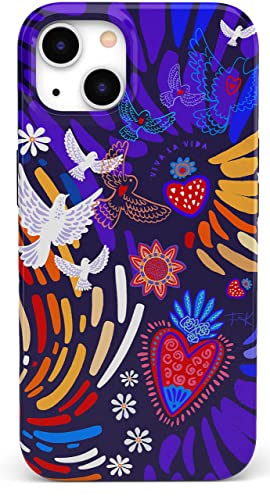 Casely iPhone 13 Handyhülle | Kompatibel mit MagSafe | Viva La Vida | Frida Kahlo Collage Hülle von Casely