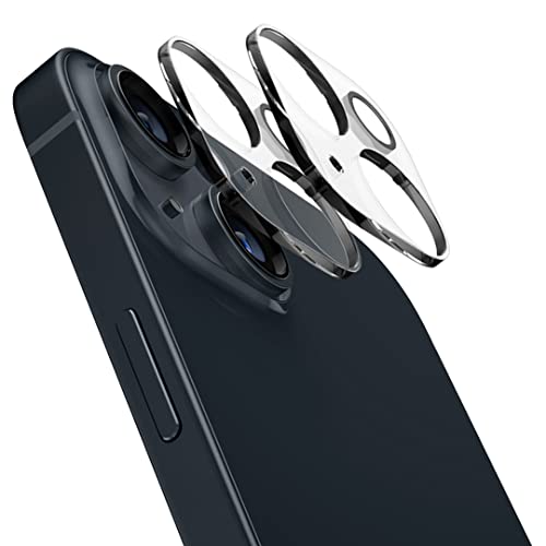 Caseology 2 Stück Kamera Panzerglas Kompatibel mit iPhone 14 Plus Kompatibel mit iPhone 14 Kamera Schutzglas - Crystal Clear von Caseology