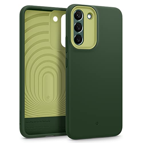 Caseology Nano Pop Hülle Kompatibel mit Samsung Galaxy S22 Plus 5G - AVO Green von Caseology