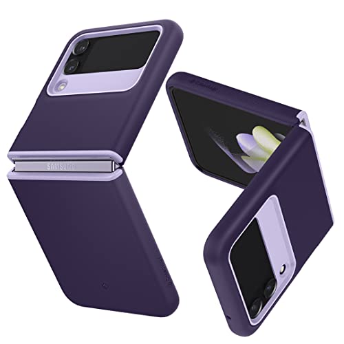 Caseology Nano Pop Hülle Kompatibel mit Samsung Galaxy Z Flip 4 5G- Light Violet von Caseology