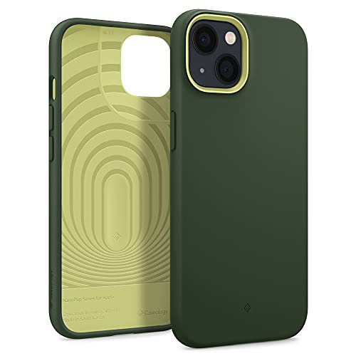 Caseology Nano Pop Hülle Kompatibel mit iPhone 13 - AVO Green von Caseology