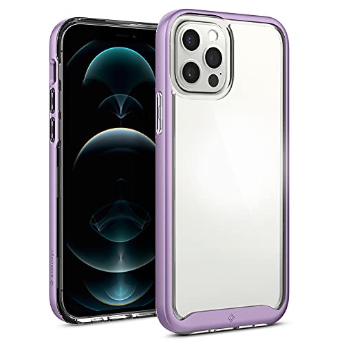 Caseology Skyfall Hülle Kompatibel mit iPhone 12 Pro Max - Lavender von Caseology