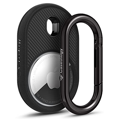 Caseology Vault hülle Kompatibel mit Airtag - Matte Black Caseology Vault hülle Kompatibel mit Airtag - Matte Black von Caseology