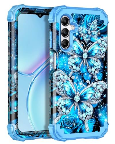 Casetego Schutzhülle für Samsung Galaxy A15 5G, leuchtet im Dunkeln, dreilagig, robust, stoßfest, Rundumschutz, robustes Hart-PC und weiches TPU, Kobaltblau Casetego Schutzhülle für Samsung Galaxy A15 5G, leuchtet im Dunkeln, dreilagig, robust, stoßfest, Rundumschutz, robustes Hart-PC und weiches TPU, Kobaltblau von Casetego
