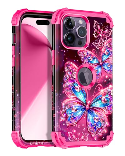 Casetego Schutzhülle für iPhone 14 Pro Max, leuchtet im Dunkeln, dreilagig, robust, stoßfest, vollständiger Schutz, robustes Hart-PC + weiches TPU, Stoßfängerhülle für Apple iPhone 14 Pro Max 6,7 Zoll Casetego Schutzhülle für iPhone 14 Pro Max, leuchtet im Dunkeln, dreilagig, robust, stoßfest, vollständiger Schutz, robustes Hart-PC + weiches TPU, Stoßfängerhülle für Apple iPhone 14 Pro Max 6,7 Zoll von Casetego