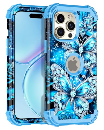 Casetego Schutzhülle für iPhone 15 Pro Max, leuchtet im Dunkeln, dreilagig, robust, stoßfest, vollständiger Schutz, robustes Hart-PC + weiches TPU-Stoßdämpfergehäuse für Apple iPhone 15 Pro Max 17 cm Casetego Schutzhülle für iPhone 15 Pro Max, leuchtet im Dunkeln, dreilagig, robust, stoßfest, vollständiger Schutz, robustes Hart-PC + weiches TPU-Stoßdämpfergehäuse für Apple iPhone 15 Pro Max 17 cm von Casetego