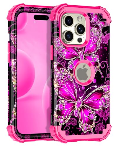 Casetego Schutzhülle für iPhone 15 Pro Max, leuchtet im Dunkeln, dreilagig, robust, stoßfest, vollständiger Schutz, robustes Hart-PC + weiches TPU-Stoßdämpfergehäuse für Apple iPhone 15 Pro Max 17 cm Casetego Schutzhülle für iPhone 15 Pro Max, leuchtet im Dunkeln, dreilagig, robust, stoßfest, vollständiger Schutz, robustes Hart-PC + weiches TPU-Stoßdämpfergehäuse für Apple iPhone 15 Pro Max 17 cm von Casetego