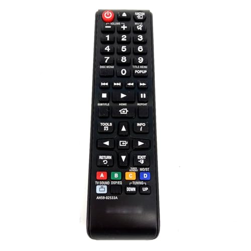 1 Stück Ersatz AH59-02533A for Samsung Blu-Ray Heimkinosystem Fernbedienung HTF4500 HTF4500/ZA HTFM45 HTFM45/ZA von Casetlong
