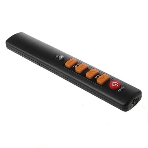 1pc Ältere 6 Schlüssel Lernen Fernbedienung for TV Set Top Box STB DVD DVB Kopieren Code Von Infrarot IR Fernbedienung(Orange) von Casetlong