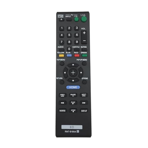 Casetlong Fernbedienung RMT-B109A ersetzt for Blu-Ray BDP-S760 RMT-B108A RMT-B108P RMT-B109P RMT-B111P von Casetlong