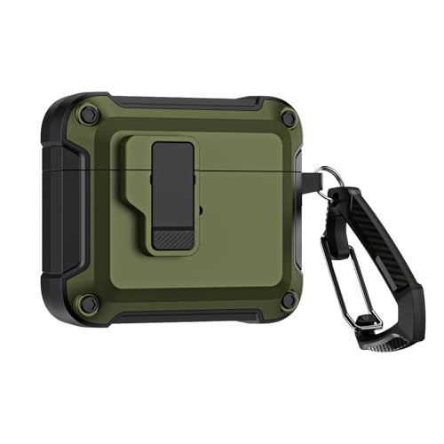 Casevita Lock Case Kompatibel mit AirPods 4 mit aktiver Geräuschunterdrückung mit Schlüsselanhänger, Militärische robuste Rüstung, stoßfeste Schutzhülle, kompatibel mit AirPods 4 Casevita Lock Case Kompatibel mit AirPods 4 mit aktiver Geräuschunterdrückung mit Schlüsselanhänger, Militärische robuste Rüstung, stoßfeste Schutzhülle, kompatibel mit AirPods 4 von Casevita