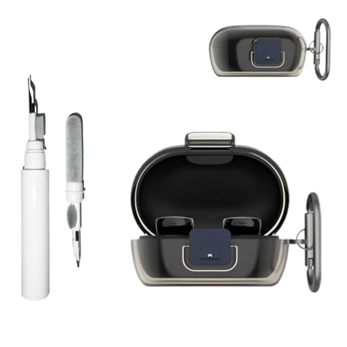 Casevita Lock Case kompatibel mit Bose QuietComfort Earbuds 2024 mit Schlüsselanhänger und Reinigungsset, transparente TPU-Schutzhülle, kompatibel mit Bose New QuietComfort Wireless Noise Casevita Lock Case kompatibel mit Bose QuietComfort Earbuds 2024 mit Schlüsselanhänger und Reinigungsset, transparente TPU-Schutzhülle, kompatibel mit Bose New QuietComfort Wireless Noise von Casevita