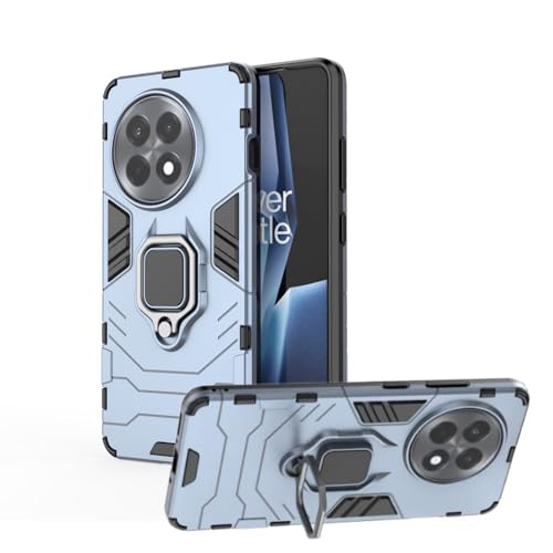 Casevita Magnetische Schutzhülle, kompatibel mit OnePlus 11R, mit Ringständer, Militärqualität, strapazierfähig, stoßfest, dünn, für Mann und Frau, Blau Casevita Magnetische Schutzhülle, kompatibel mit OnePlus 11R, mit Ringständer, Militärqualität, strapazierfähig, stoßfest, dünn, für Mann und Frau, Blau von Casevita