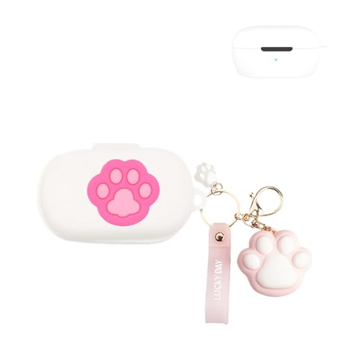 Casevita Niedliche Hülle, kompatibel mit Bose QuietComfort Earbuds 2024 mit Schlüsselanhänger, Cartoon Anime Schutzhülle, kompatibel mit Bose New QuietComfort Wireless Noise von Casevita
