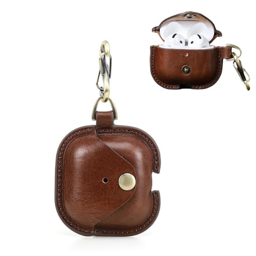 Casevita PU-Hülle kompatibel mit AirPods 4 mit aktiver Geräuschunterdrückung mit Schlüsselanhänger, weiches Echtleder, stoßfeste Schutzhülle, kompatibel mit AirPod 4 für Herren Casevita PU-Hülle kompatibel mit AirPods 4 mit aktiver Geräuschunterdrückung mit Schlüsselanhänger, weiches Echtleder, stoßfeste Schutzhülle, kompatibel mit AirPod 4 für Herren von Casevita