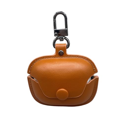 Casevita Schutzhülle kompatibel mit Bose Ultra Open Earbuds mit Schlüsselanhänger, weiche PU-Leder-Schutzhülle für Bose Open Ear Case für Damen und Herren, 3C-BE-101001-OPEN-Brown Casevita Schutzhülle kompatibel mit Bose Ultra Open Earbuds mit Schlüsselanhänger, weiche PU-Leder-Schutzhülle für Bose Open Ear Case für Damen und Herren, 3C-BE-101001-OPEN-Brown von Casevita