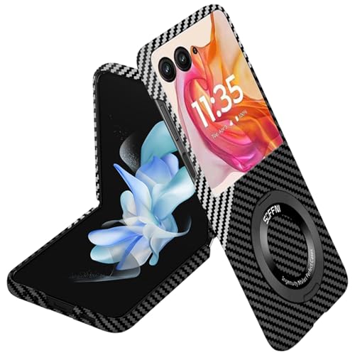 Casevita Schutzhülle kompatibel mit Motorola Razr 50 Ultra, stoßfest, aus Polycarbonat, kompatibel mit MagSafe, Schwarz Casevita Schutzhülle kompatibel mit Motorola Razr 50 Ultra, stoßfest, aus Polycarbonat, kompatibel mit MagSafe, Schwarz von Casevita