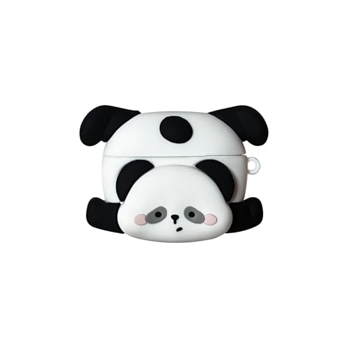 Casevita Süße Hülle Kompatibel mit AirPods 4 mit Aktiver Geräuschunterdrückung mit Schlüsselanhänger, Solft Silikon Cartoon Anime Panda Schutzhülle Kompatibel mit AirPods 4 Casevita Süße Hülle Kompatibel mit AirPods 4 mit Aktiver Geräuschunterdrückung mit Schlüsselanhänger, Solft Silikon Cartoon Anime Panda Schutzhülle Kompatibel mit AirPods 4 von Casevita