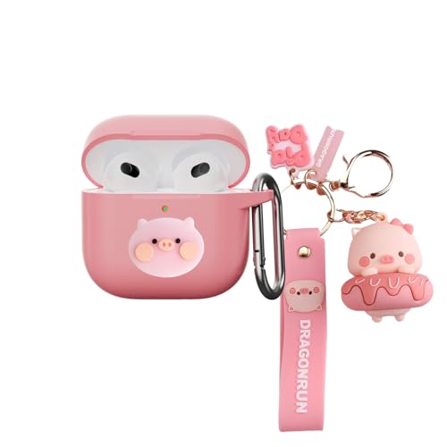 Casevita Süße Hülle kompatibel mit Airpods 4 mit Schlüsselanhänger, Solft Silikon Cartoon Anime Schutzhülle Kompatibel mit AirPods 4 mit aktiver Geräuschunterdrückung für Mann Frau Casevita Süße Hülle kompatibel mit Airpods 4 mit Schlüsselanhänger, Solft Silikon Cartoon Anime Schutzhülle Kompatibel mit AirPods 4 mit aktiver Geräuschunterdrückung für Mann Frau von Casevita