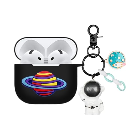 Casevita Süße Hülle kompatibel mit Airpods 4 mit Schlüsselanhänger, Solft Silikon Cartoon Anime Schutzhülle Kompatibel mit AirPods 4 mit aktiver Geräuschunterdrückung für Mann Frau Casevita Süße Hülle kompatibel mit Airpods 4 mit Schlüsselanhänger, Solft Silikon Cartoon Anime Schutzhülle Kompatibel mit AirPods 4 mit aktiver Geräuschunterdrückung für Mann Frau von Casevita