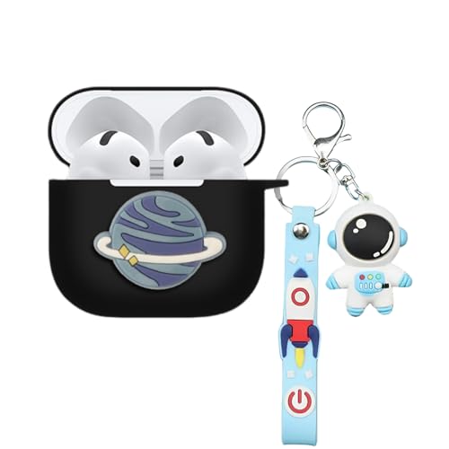 Casevita Süße Hülle kompatibel mit Airpods 4 mit Schlüsselanhänger, Solft Silikon Cartoon Anime Schutzhülle Kompatibel mit AirPods 4 mit aktiver Geräuschunterdrückung für Mann Frau Casevita Süße Hülle kompatibel mit Airpods 4 mit Schlüsselanhänger, Solft Silikon Cartoon Anime Schutzhülle Kompatibel mit AirPods 4 mit aktiver Geräuschunterdrückung für Mann Frau von Casevita