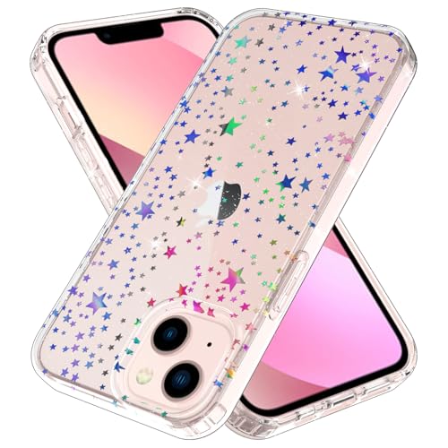 Casevita Transparente Schutzhülle, kompatibel mit iPhone 14, niedlicher Glitzer, Laser-Stra, Ganzkörperschutz, schlank, stoßfest, kabellose Ladegeräte für Damen Casevita Transparente Schutzhülle, kompatibel mit iPhone 14, niedlicher Glitzer, Laser-Stra, Ganzkörperschutz, schlank, stoßfest, kabellose Ladegeräte für Damen von Casevita