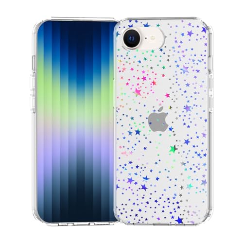 Casevita Transparente Schutzhülle, kompatibel mit iPhone 16E, niedlicher Glitzer, Laser-Stra, Ganzkörperschutz, schlank, stoßfest, kabellose Ladegeräte für Damen Casevita Transparente Schutzhülle, kompatibel mit iPhone 16E, niedlicher Glitzer, Laser-Stra, Ganzkörperschutz, schlank, stoßfest, kabellose Ladegeräte für Damen von Casevita