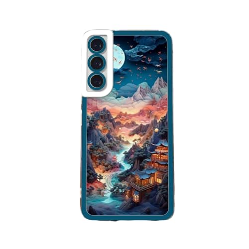 Schutzhülle für Samsung Galaxy S25 Ultra, weiches TPU, Motiv: Bergwasser, Baulandschaft, ästhetisches Kunstdesign, Schutzhülle für Galaxy S25 Ultra, für Damen und Herren Schutzhülle für Samsung Galaxy S25 Ultra, weiches TPU, Motiv: Bergwasser, Baulandschaft, ästhetisches Kunstdesign, Schutzhülle für Galaxy S25 Ultra, für Damen und Herren von Casevita