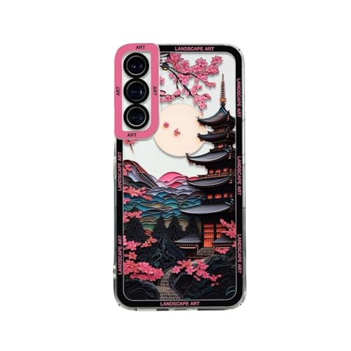 Schutzhülle kompatibel mit Samsung Galaxy A52, weiches TPU, Motiv: Bergblumen, Baulandschaft, ästhetisches Kunstdesign, sturzfest, kompatibel mit Samsung Galaxy A52, für Damen und Herren Schutzhülle kompatibel mit Samsung Galaxy A52, weiches TPU, Motiv: Bergblumen, Baulandschaft, ästhetisches Kunstdesign, sturzfest, kompatibel mit Samsung Galaxy A52, für Damen und Herren von Casevita