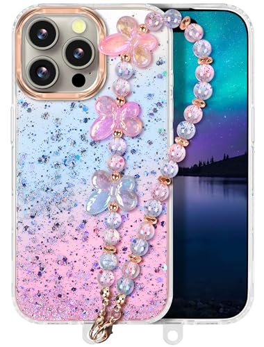 Casililor Kompatibel mit iPhone 16 Pro Max Hülle mit Band Schutzhülle Bing Glitzer Stoßfest Handyhülle 16 Pro Max Case mit Handykette Armband für Frauen und Mädchen Rosa Casililor Kompatibel mit iPhone 16 Pro Max Hülle mit Band Schutzhülle Bing Glitzer Stoßfest Handyhülle 16 Pro Max Case mit Handykette Armband für Frauen und Mädchen Rosa von Casililor