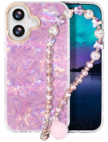 Casililor Kompatibel mit iPhone 16 Plus Hülle 6,7" 2024 Schutzhülle Glitzernde Stoßfest Handyhülle 16 Plus Case mit Schmetterling Handschlaufe für Frauen und Mädchen Glitter Pink Casililor Kompatibel mit iPhone 16 Plus Hülle 6,7" 2024 Schutzhülle Glitzernde Stoßfest Handyhülle 16 Plus Case mit Schmetterling Handschlaufe für Frauen und Mädchen Glitter Pink von Casililor