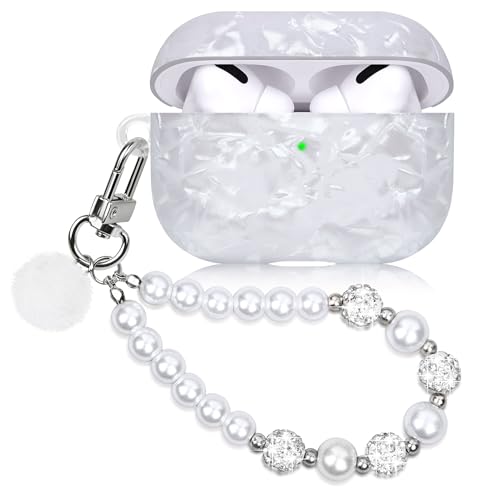 Hülle Kompatibel mit AirPods Pro 2019 Front LED Sichtbar Hülle mit Schlüsselanhänger Zweiteilige Schutzhülle für Mädchen unterstützt Kabellos Laden Bling Diamant Hülle Kompatibel mit AirPods Pro 2019 Front LED Sichtbar Hülle mit Schlüsselanhänger Zweiteilige Schutzhülle für Mädchen unterstützt Kabellos Laden Bling Diamant von Casililor