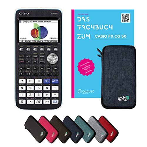 CALCUSO Standardpaket Blau mit Taschenrechner Casio FX-CG 50 von Casio