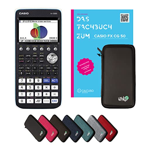 CALCUSO Standardpaket Schwarz mit Taschenrechner Casio FX-CG 50 von Casio