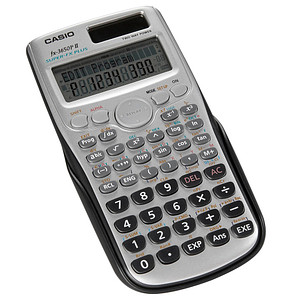 CASIO FX-3650PII Wissenschaftlicher Taschenrechner silber von Casio