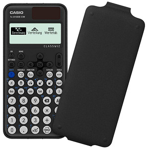 CASIO FX-810DE CW Wissenschaftlicher Taschenrechner schwarz von Casio