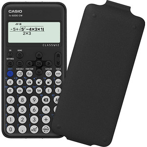 CASIO FX-82DE CW Wissenschaftlicher Taschenrechner schwarz von Casio