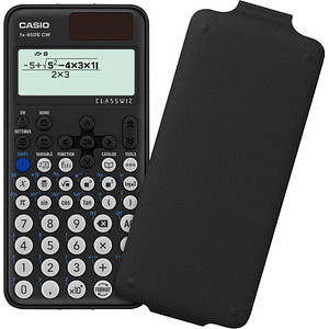 CASIO FX-85DE CW Wissenschaftlicher Taschenrechner schwarz von Casio