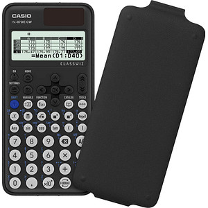 CASIO FX-87DE CW Wissenschaftlicher Taschenrechner schwarz von Casio