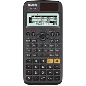 CASIO FX-87DE X Wissenschaftlicher Taschenrechner schwarz CASIO FX-87DE X Wissenschaftlicher Taschenrechner schwarz von Casio