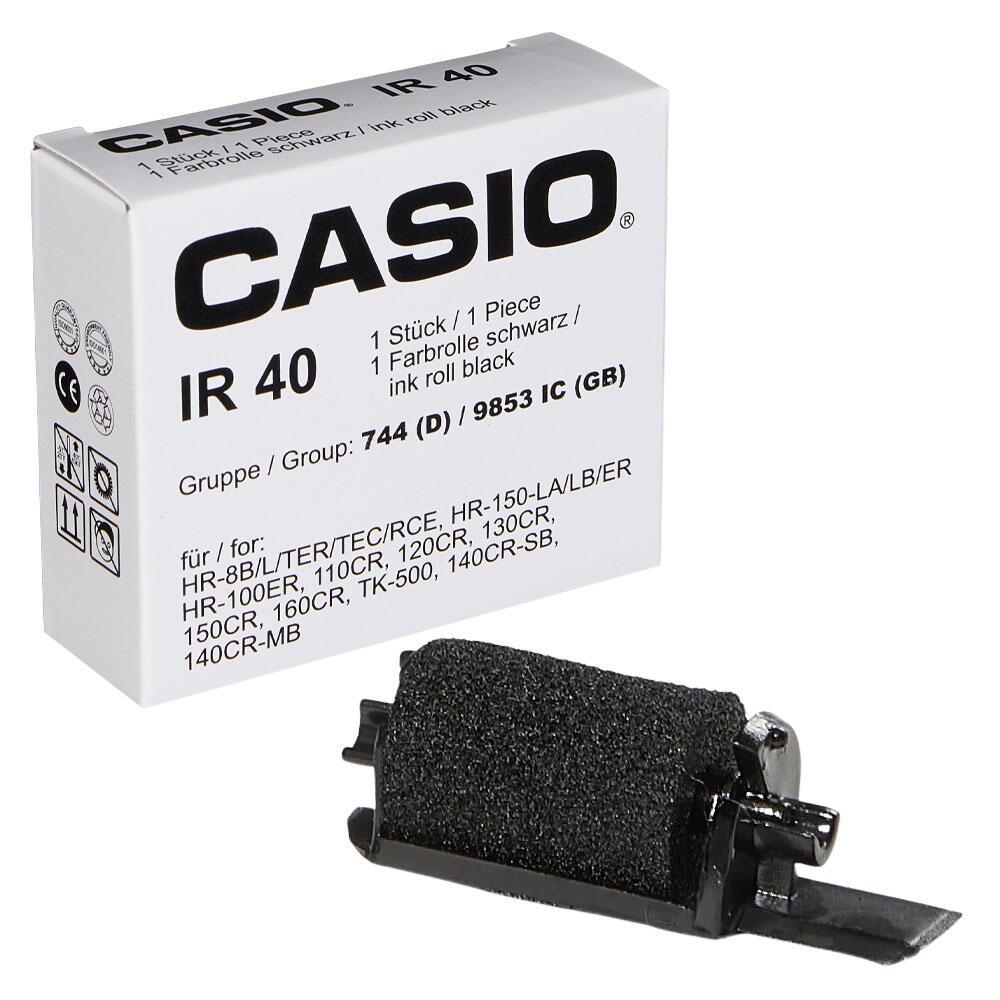 CASIO Farbrolle IR-40-2 schw. CASIO Farbrolle IR-40-2 schw. von Casio
