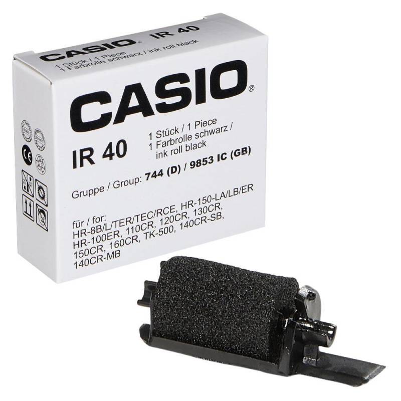 CASIO Farbrolle IR-40-2 schw. von Casio