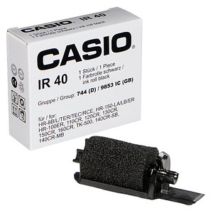 CASIO IR-40-2 (Gruppe 744) schwarz Farbrolle von Casio