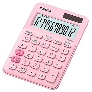 CASIO MS-20UC Tischrechner rosa von Casio