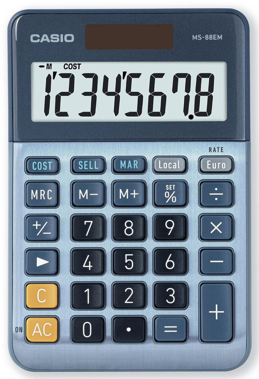 CASIO MS-88EM Tischrechner von Casio