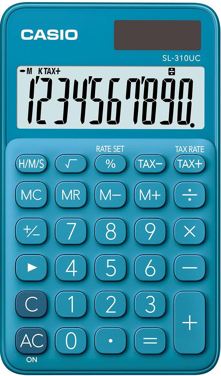 CASIO Taschenrechner SL-310UC blau CASIO Taschenrechner SL-310UC blau von Casio