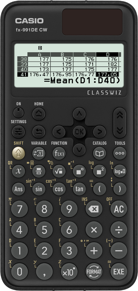CASIO Schulrechner FX-991DE CW, Solar-/Batteriebetrieb CASIO Schulrechner FX-991DE CW, Solar-/Batteriebetrieb von Casio