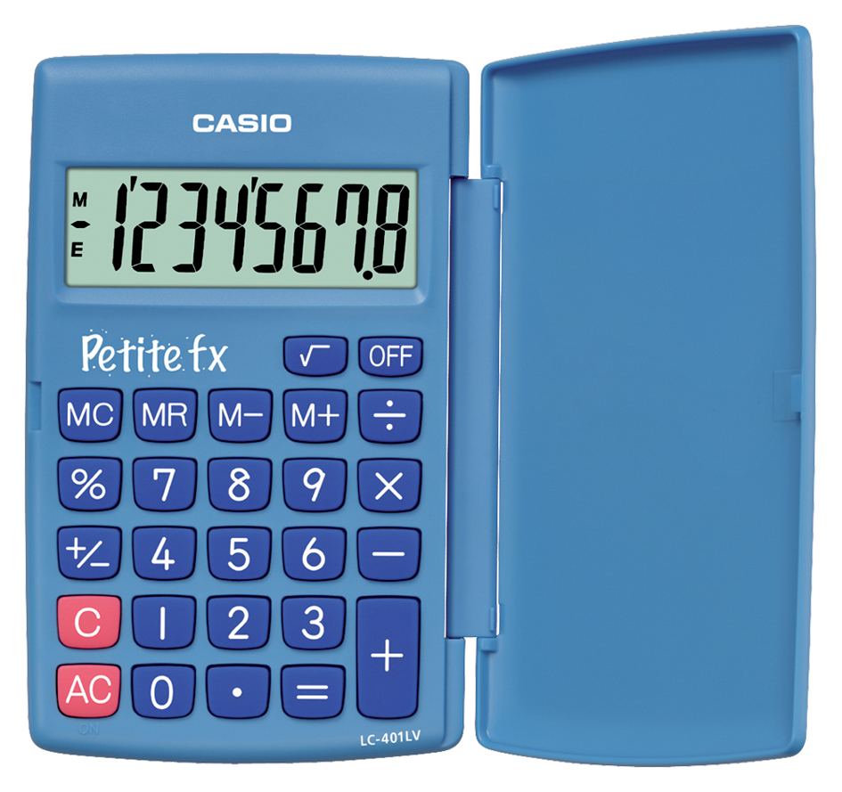 CASIO Taschenrechner LC-401 LV-BU , Petite fx, von Casio