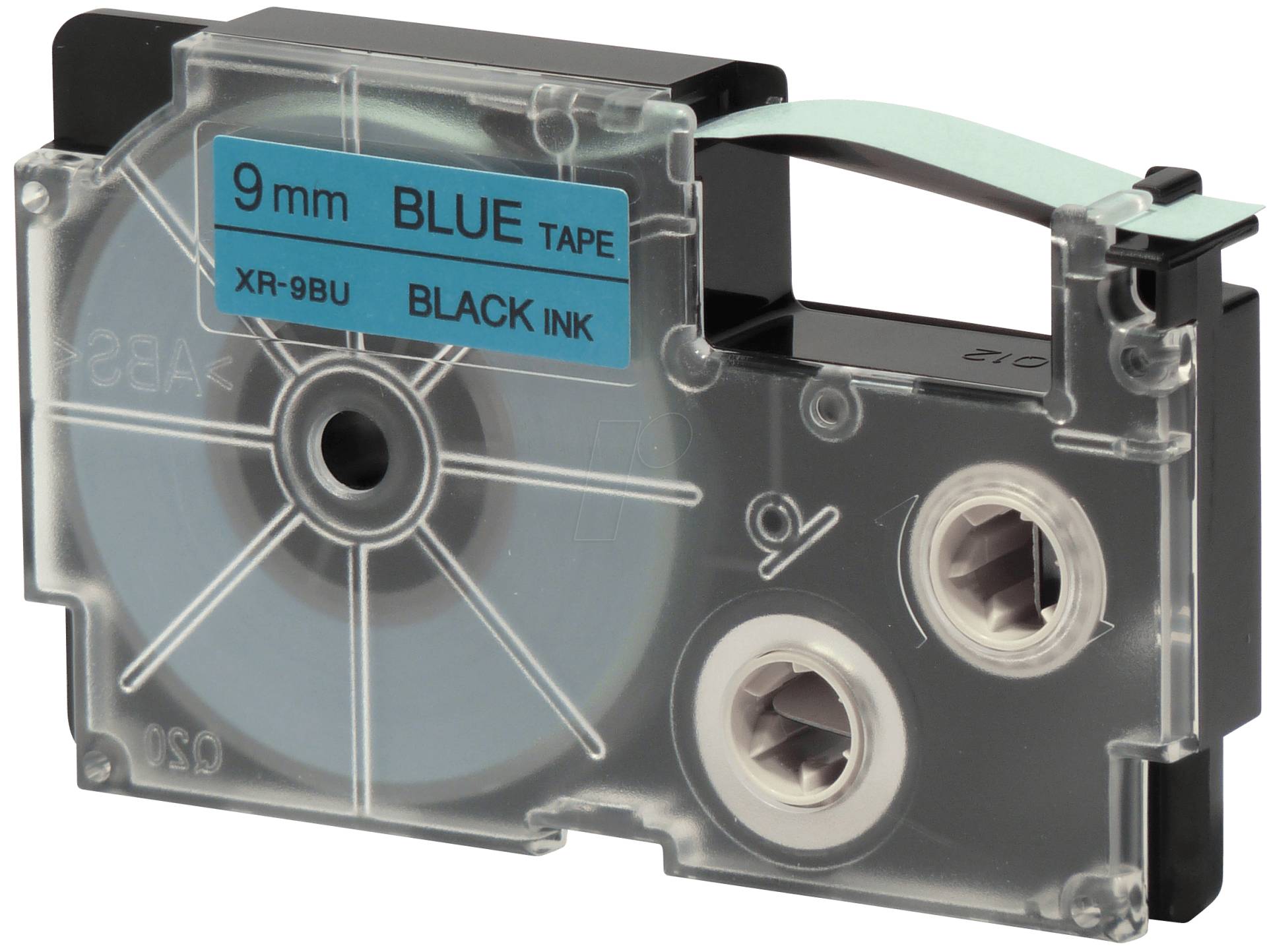 CASIO XR-9BU1 - Schriftband, 9 mm x 8 m, schwarz/ blau von Casio