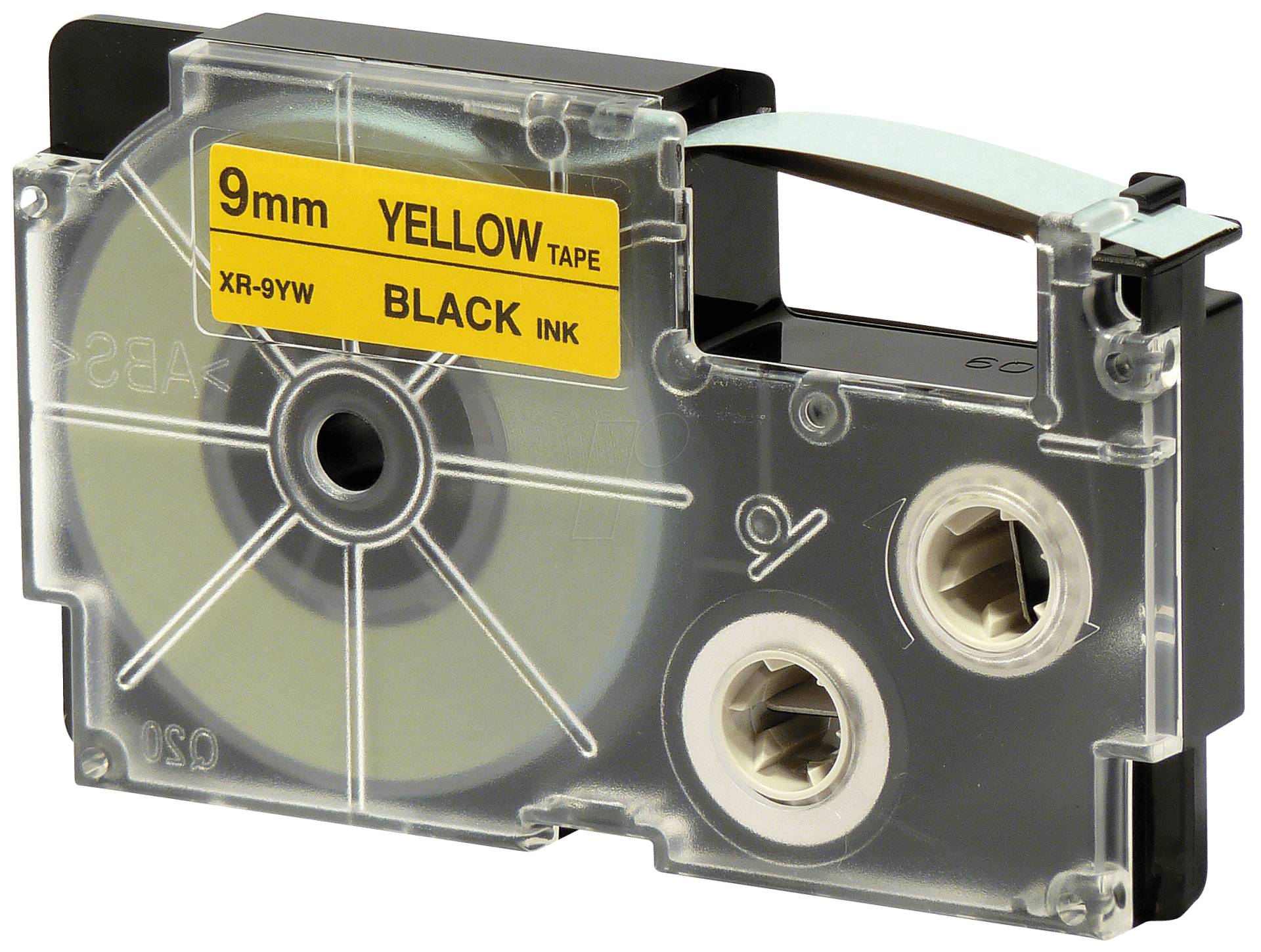 CASIO XR-9YW1 - Schriftband, 9 mm x 8 m, schwarz/ gelb von Casio